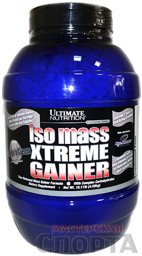 Iso Mass Xtreme Gainer - белково-углеводная смесь. Интернет-магазин спортивного питания "Мастерская спорта".