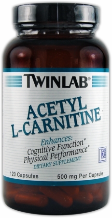 Twinlab Acetyl L-Carnitine. Л-карнитин купить. Интернет-магазин спортивного питания "Мастерская спорта".
