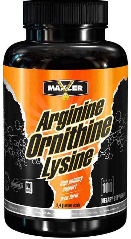 Arginine-Ornithine-Lysine - 100 капс
