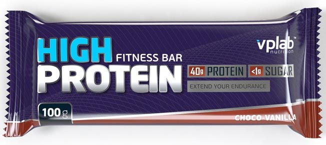 High Protein - протеиновый батончик. Интернет-магазин спортивного питания "Мастерская спорта".