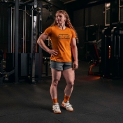 Фото Одежда Футболка оранжевая FORGE