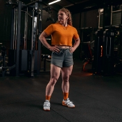 Фото Одежда Укороченный топ оранжевый FORGE